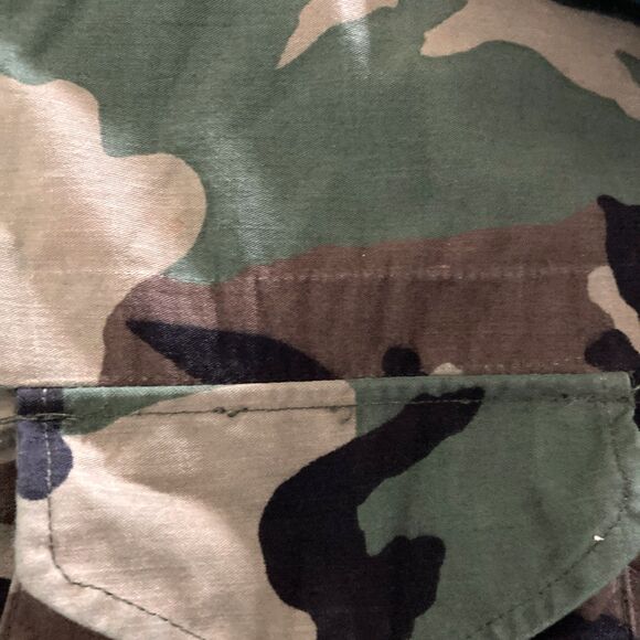 Military Issued Cold Weather Field Jacket L Woodland Camouflage Tactical Gear - Picture 11 of 16